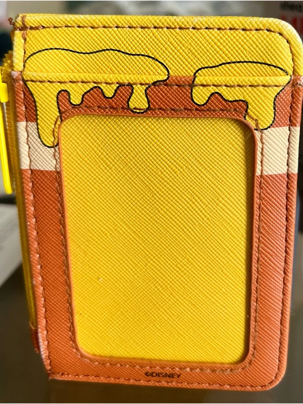 'HUNNY' Kids Wallet - Yellow, Red, Brown